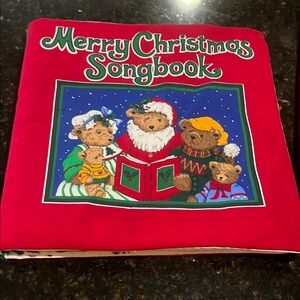 Merry Christmas Songbook with Teddy Bears